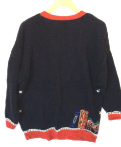 Toy Shelf Vintage 90s Tacky Ugly Christmas Sweater