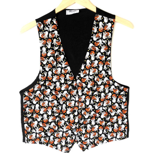 "Wave Your Hands In The Air Like You Don't Scare" Tacky Ugly Halloween Vest