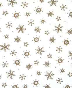Bronze Snowflakes Tacky Ugly Christmas Turtleneck