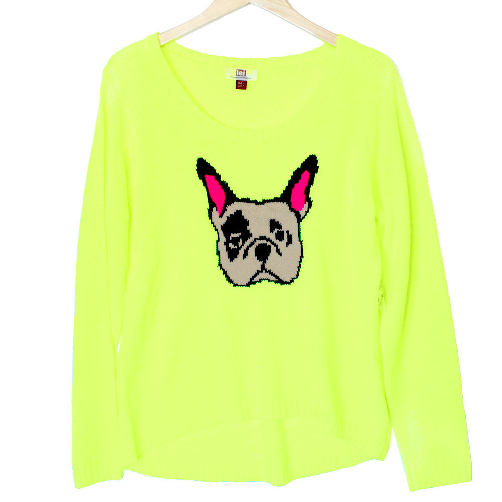 LV sweater - Blue – The Frenchie Shop