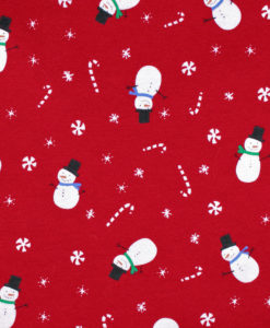Snowmen and Candy Canes Tacky Ugly Christmas Mock Turtleneck