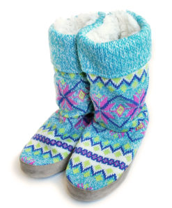 "Vanessa" Ugly Sweater Candy Nordic Knit Mukluks from The Original Muk-Luk