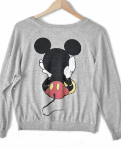 Disney Mickey Mouse Front Back Ugly Sweatshirt Style Shirt