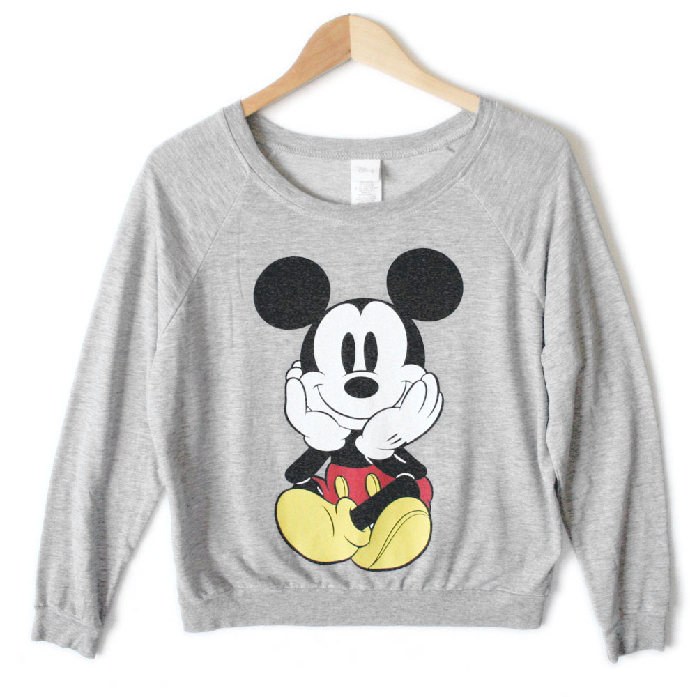 Disney Mickey Mouse Front Back Ugly Sweatshirt Style Shirt - The Ugly ...
