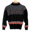 Vintage 80s Demetre Zip Collar Ugly Ski Sweater - The Ugly Sweater Shop