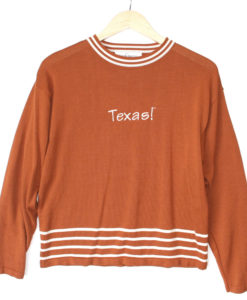 UT University of Texas Longhorns Tacky Ugly Sweater