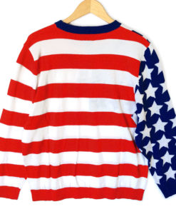 Alex Stevens 'Murica Patriotic USA Flag Ugly Sweater