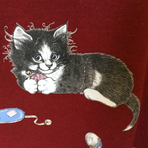 Cat Lady Kitty Lover Tacky Ugly Granny Sweatshirt