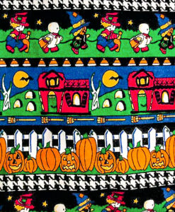 Trick or Treat and Haunted House Tacky Ugly Halloween Turtleneck