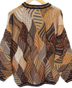 Tundra Trippy Patchwork Ugly Golf or Huxtable / Cosby Sweater