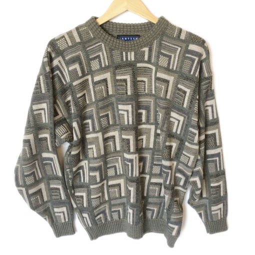Vintage 90s Hip To Be Square Ugly Huxtable / Cosby Sweater