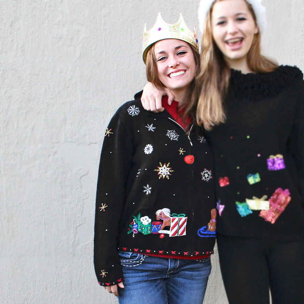 Tacky ugly outlet christmas sweaters