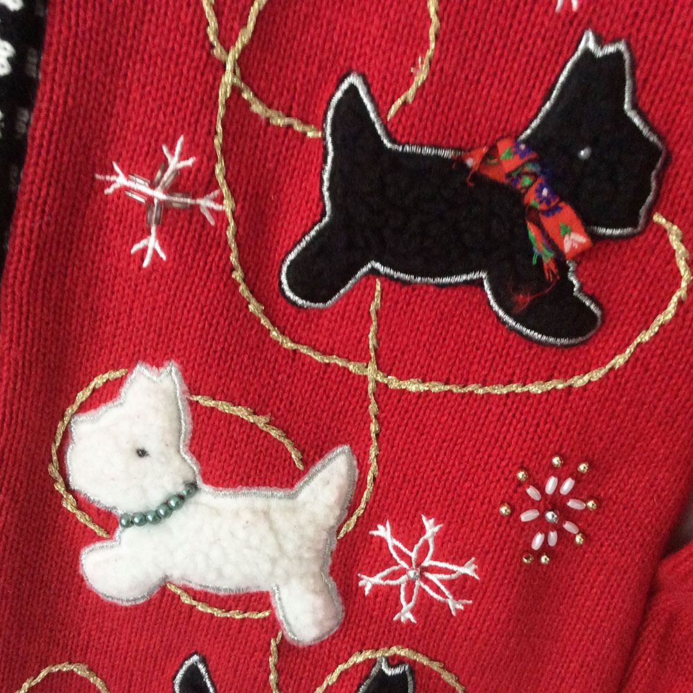 Scottie on sale christmas jumper