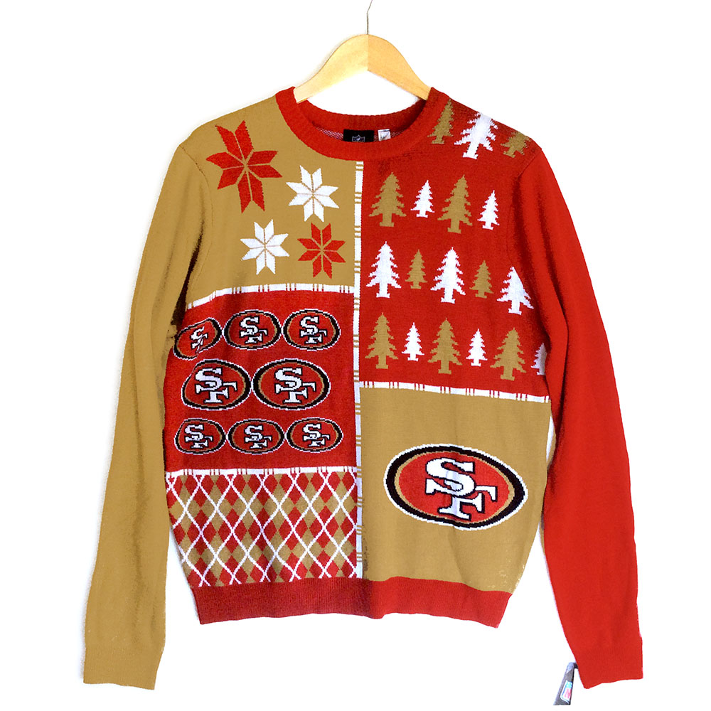 Grinch San Francisco 49er Red Ugly Sweater - Reallgraphics