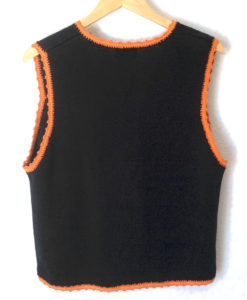 Teddy Bears Ghosts and Candy Tacky Ugly Halloween Sweater Vest