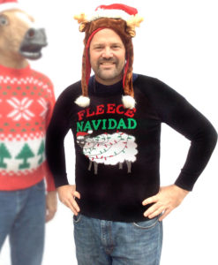 Fleece Navidad Tacky Ugly Christmas Sweater
