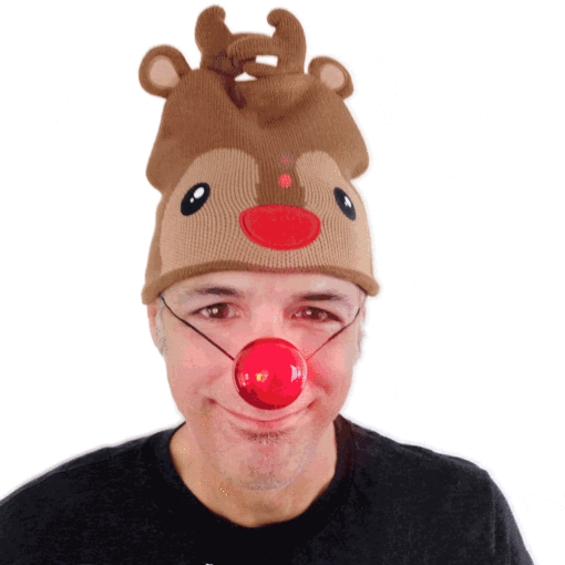 Rudolph the Red Nosed Reindeer Blinking Nose