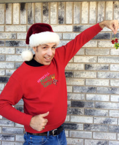 Official Mistletoe Tester Vintage Ugly Christmas Sweatshirt